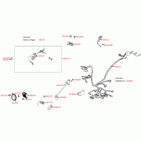 F19 electric system & lock assy