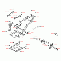 F20 frame and engine mount