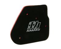 air filter foam insert Naraku double layer for Keeway Pixel 50 2T 09-