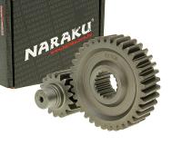 secondary transmission gear up kit Naraku racing 17/36 +31% for Fly Scooters IL Bello 150 4T