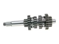 transmission main shaft OEM for Aprilia RS4 50 14-17 (D50B) ZD4TK0008 / ZD4TK0000 / ZD4VX