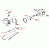 E03 cylinder and crankshaft