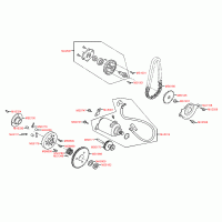 E06 starter & oil pump