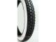 Whitewall tires 2 3/4 x 17 41P for Kreidler Florett K 54/32 DB, Zündapp KS 50 GTS C Sport CS, Hercules MK