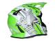 Shop Dirt Bike & Motocross Helmets - Helmet Motocross Trendy T-902 Dreamstar white / green - different sizes