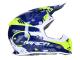 Shop Dirt Bike Helmets & Motocross Helmets - Motocross Trendy T-902 Mach-1 blue / yellow - different sizes