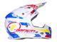 helmet Motocross Trendy T-902 Mach-1 white / blue / red - size XL (61-62)