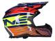 helmet Motocross OSONE S820 blue / yellow / orange / red - size XL (61-62)
