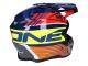 helmet Motocross OSONE S820 blue / yellow / orange / red - size XL (61-62)