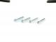 Indicator grill set -MOTO NOSTRA- Vespa GT, GTL, GTV, GTS 125-300 - matt black