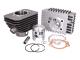 73cc Malossi Piaggio Moped Cylinder Kit - Malossi Racing 73cc 46.5mm 12mm piston pin for Piaggio Mopeds Bravo, Boxer, Superbravo, Boss, Grillo, SI