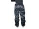 Scooter Shop & Moped Riding Gear & Accessories - Trendy All Weather Rain Pants in Black - different sizes