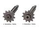 1st speed secondary transmission gear TP 36 teeth for Minarelli AM6 2nd series