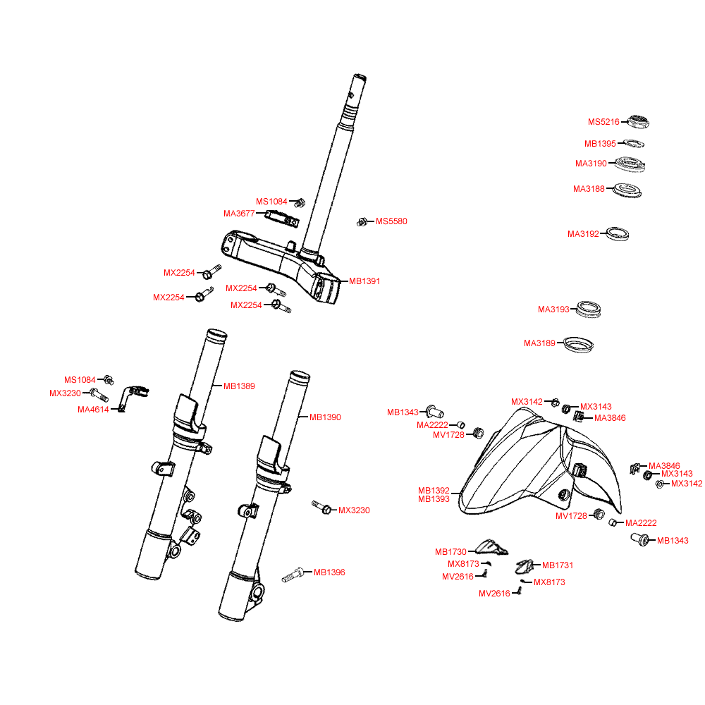 F06 front fork