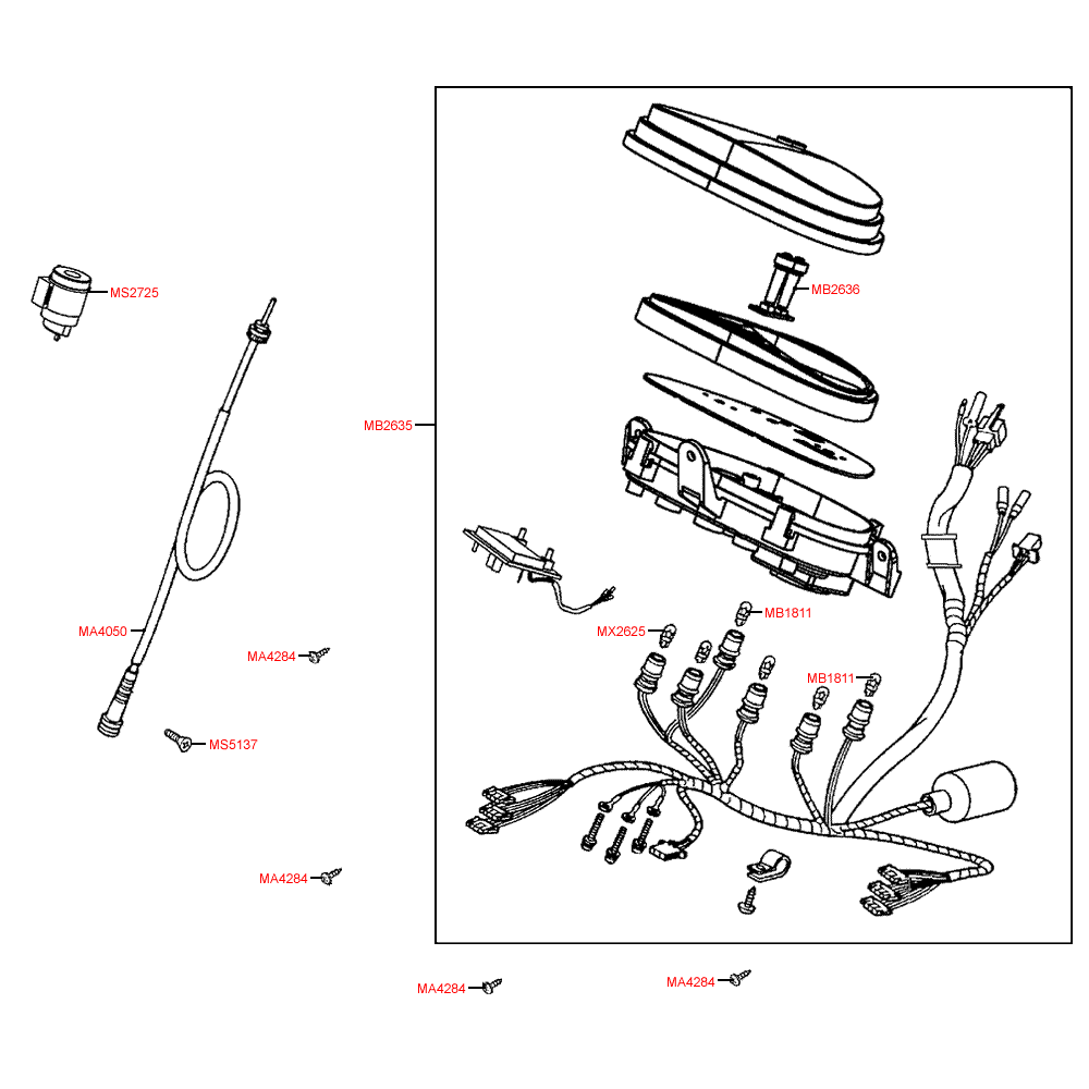 F02 speedometer